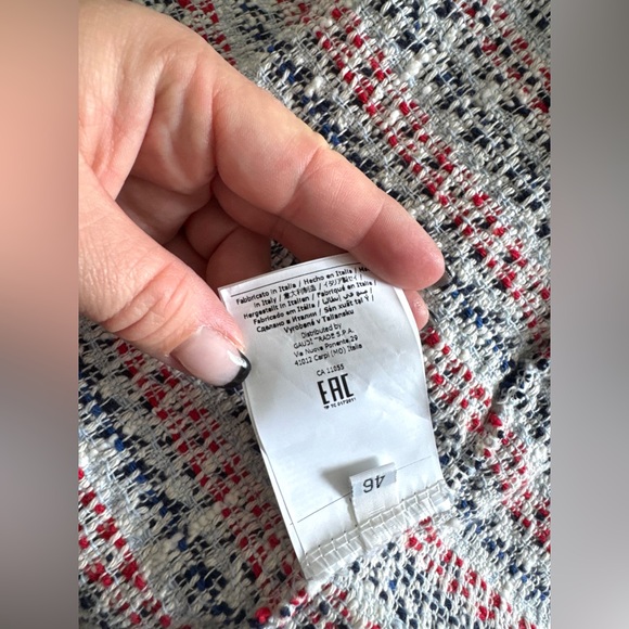 GAUDI Chic Multicolor Tweed Jacket (46) - Picture 8 of 10